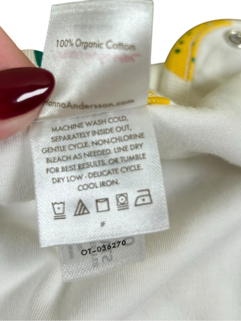 HANNA ANDERSSON Sleeveless Organic Cotton Lemon Print Sleep Sack Size L 18-24M - Picture 11 of 14